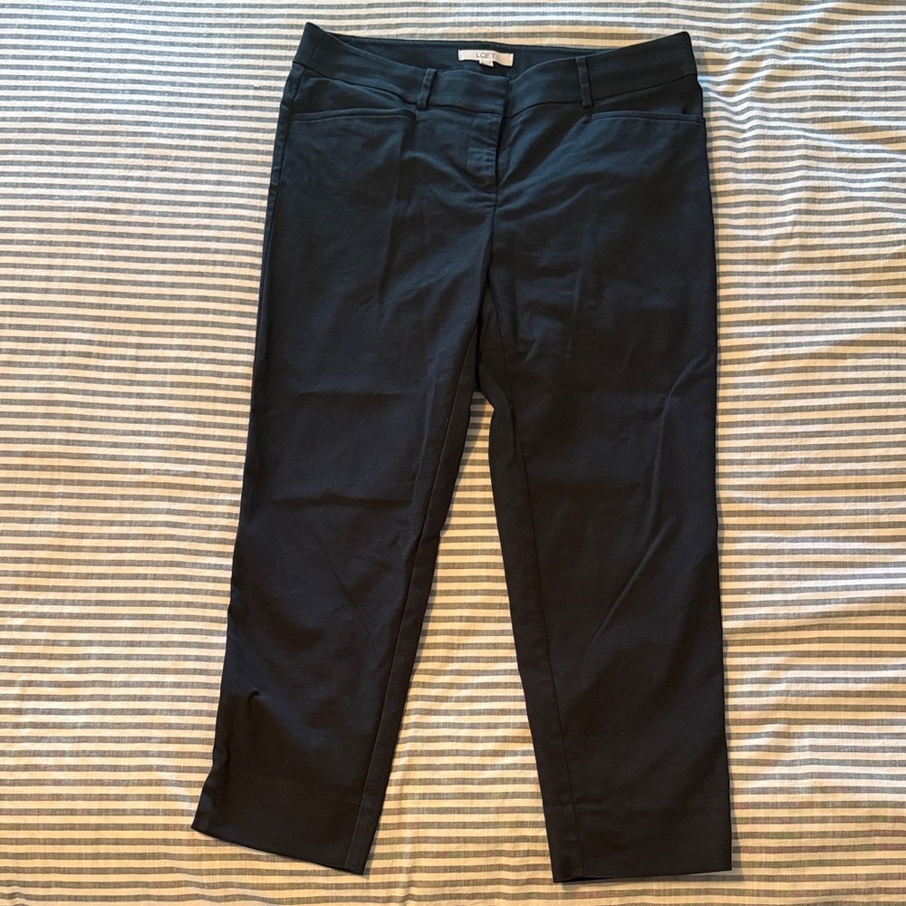 Loft black Marisa pants